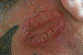 my lips tattoo