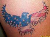 stars and stripes eagle tattoo