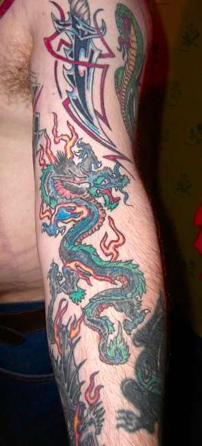 Dragon tattoo