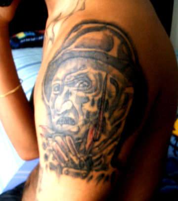 Freddy Krueger Tattoo tattoo