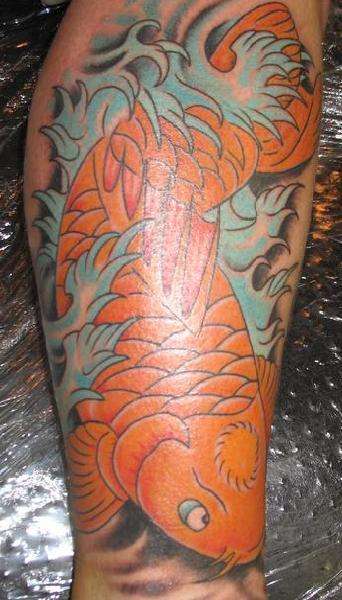 koi tattoo