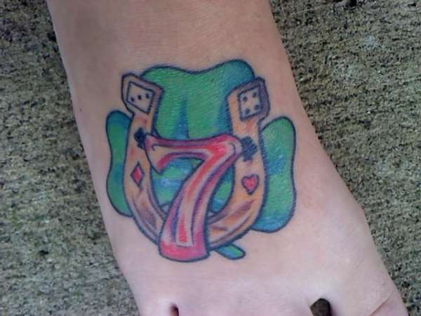 lucky 7 tattoo