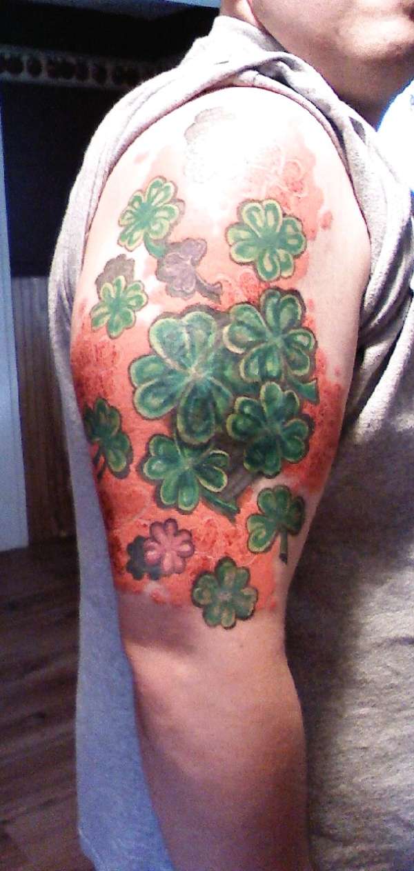 memorial shamrocks tattoo