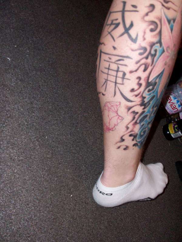 Full Leg tattoo
