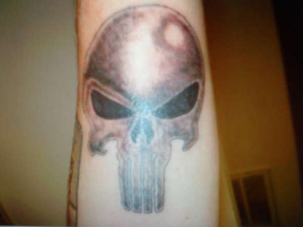 Punisher-"hurtin the streets" tattoo