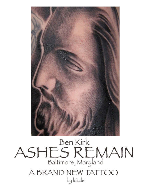 BenKirk Ashes Remain tattoo