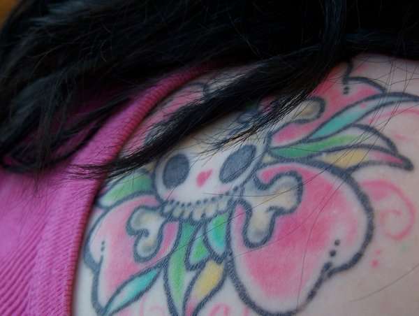 Cute Skully tattoo
