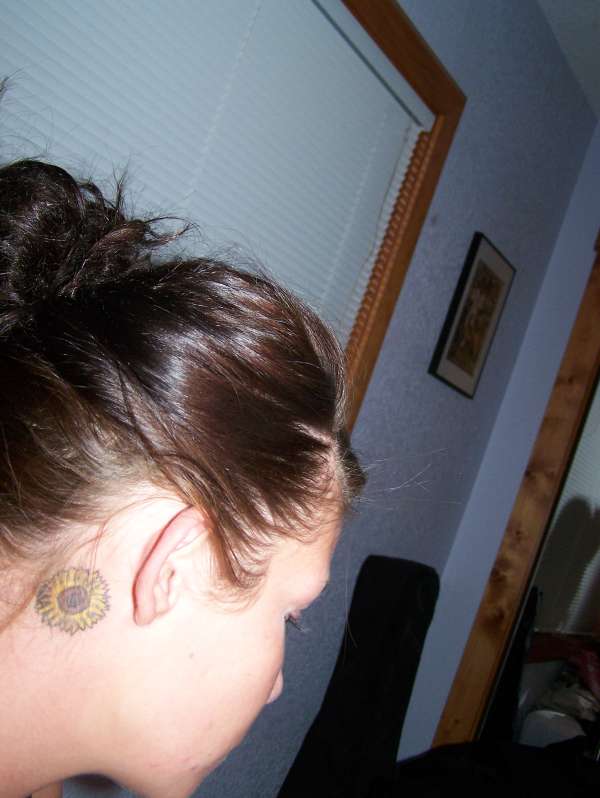Sunflower tattoo