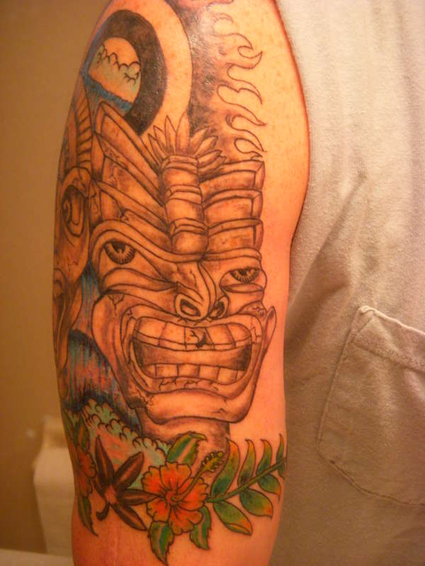 Tropical Havoc tattoo