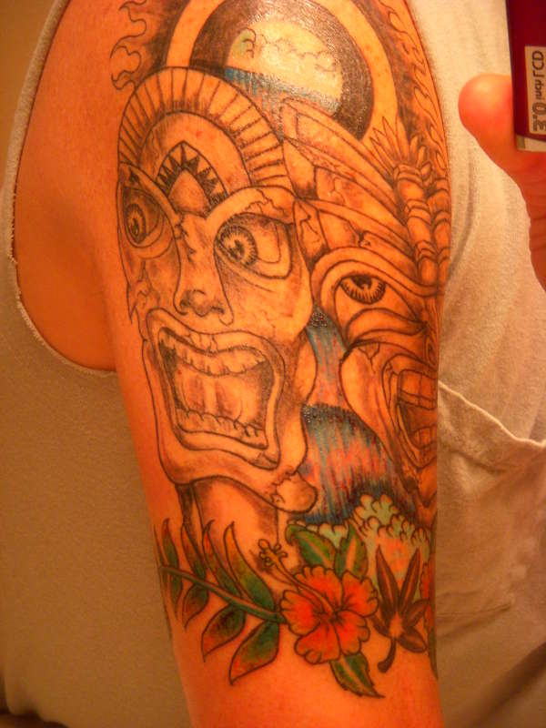 Tropical Havoc tattoo