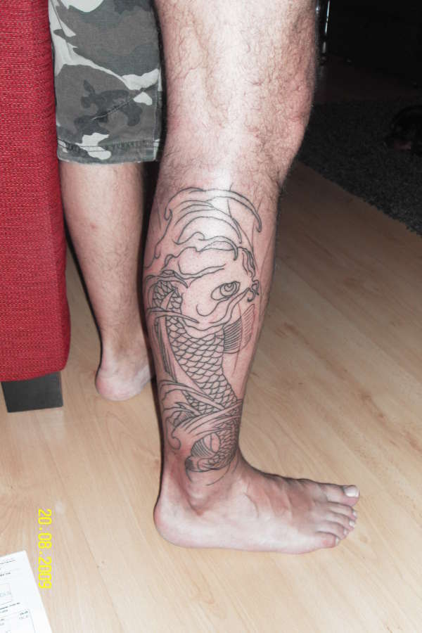 Koi - 1st sitting tattoo
