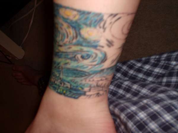 Updated Starry Night Tattoo tattoo