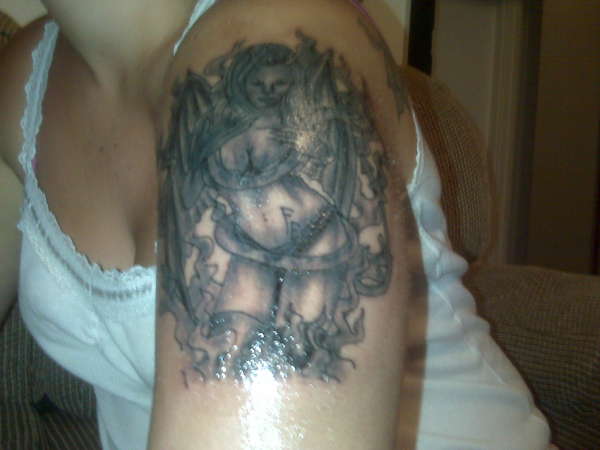 MA' DEVIL CHICK tattoo
