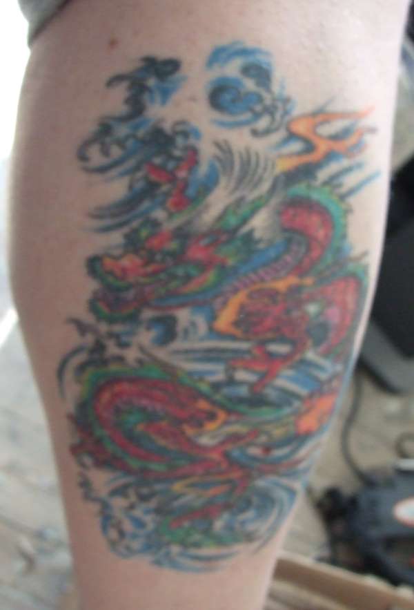 dragon tattoo