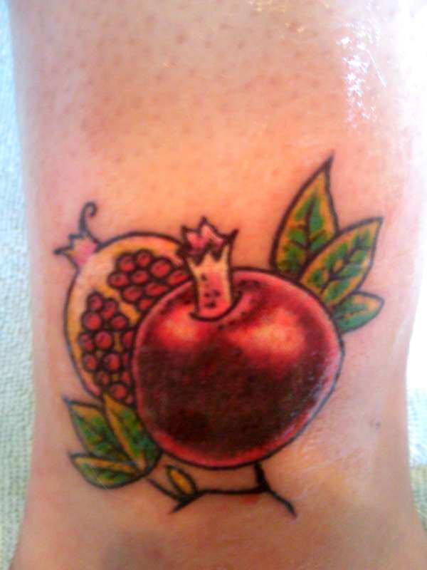 pomegranate tattoo