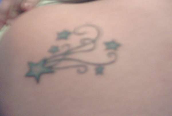 shooting star tattoo
