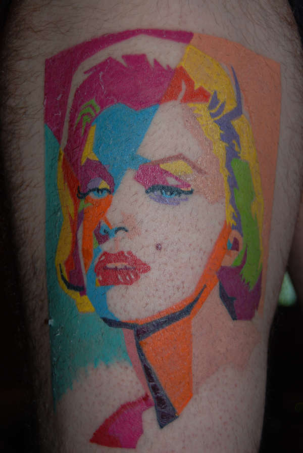 Marilyn tattoo