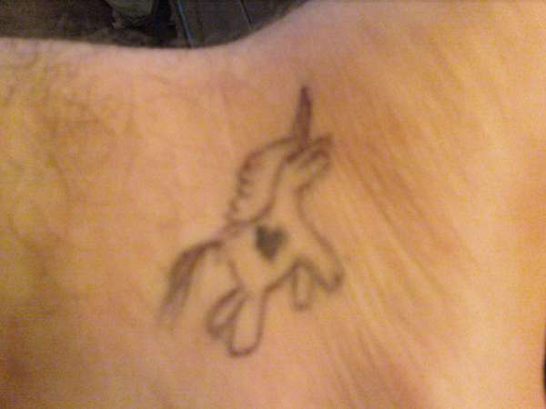 My little Unicorn tattoo