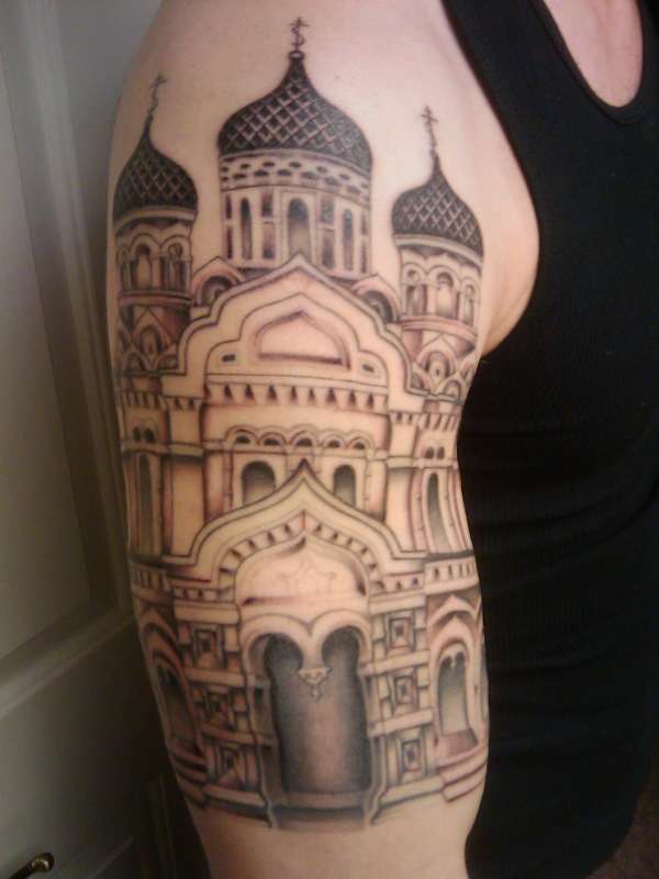 Russian Church #3 tattoo