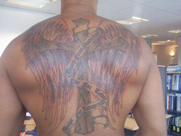 Wings just added tattoo