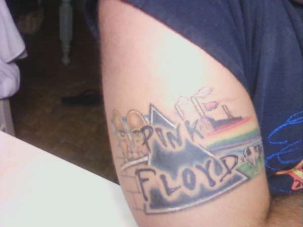 pink floyd albums tattoo
