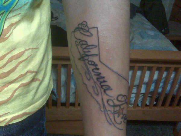 California Love tattoo