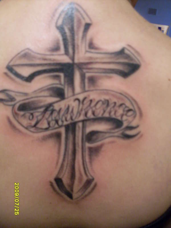 Cross tattoo