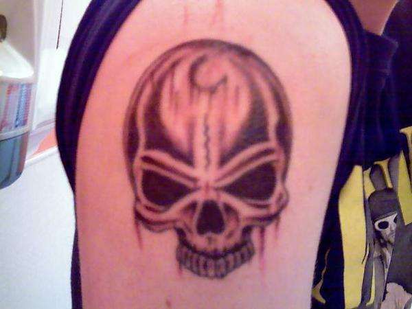 Skull tattoo