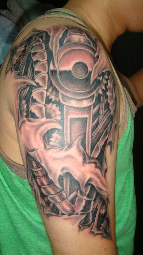 Biomech tattoo