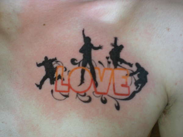 The Beatles tattoo