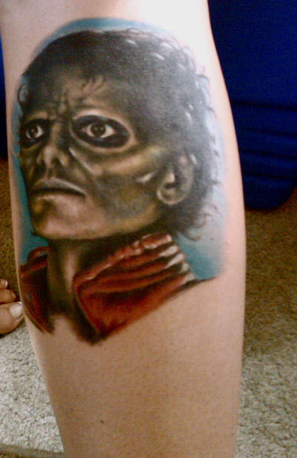 michael jackson thriller tattoo tattoo