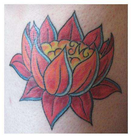 Red Lotus tattoo