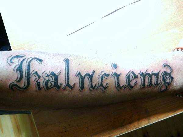 gothic tattoo