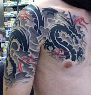 Dragon tattoo