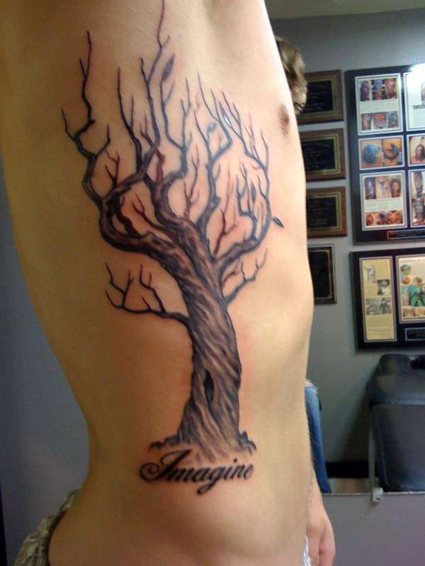 Imagine Tree tattoo