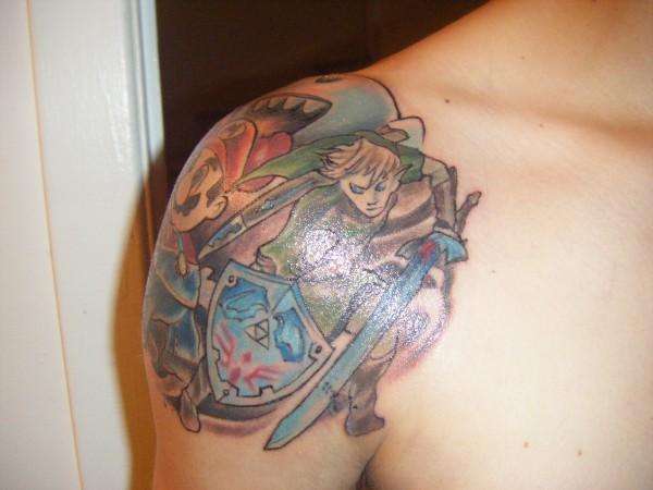 Link (Zelda) tattoo