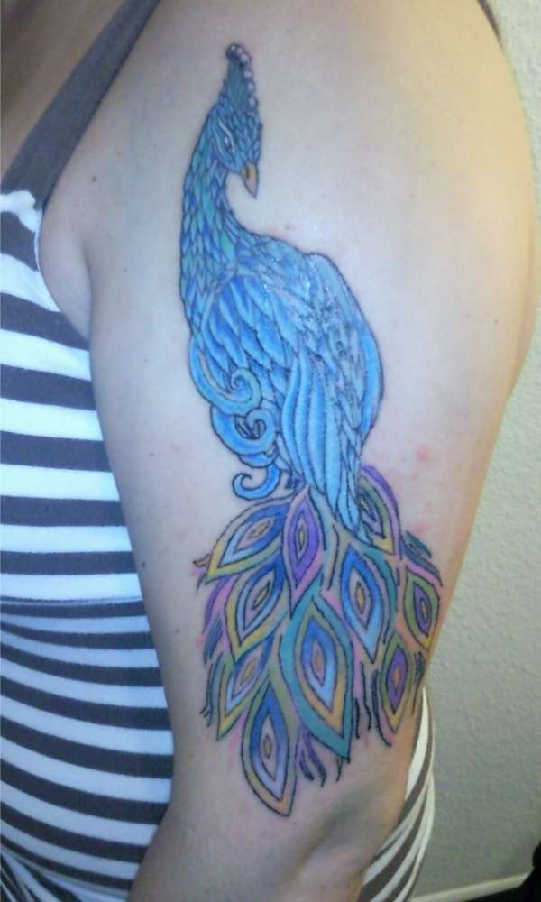 PEACOCK tattoo