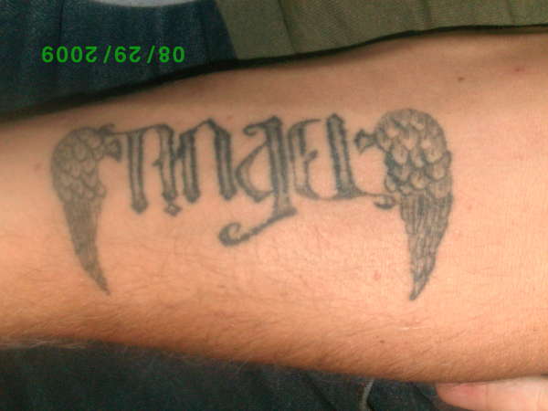 angel and devil tattoo