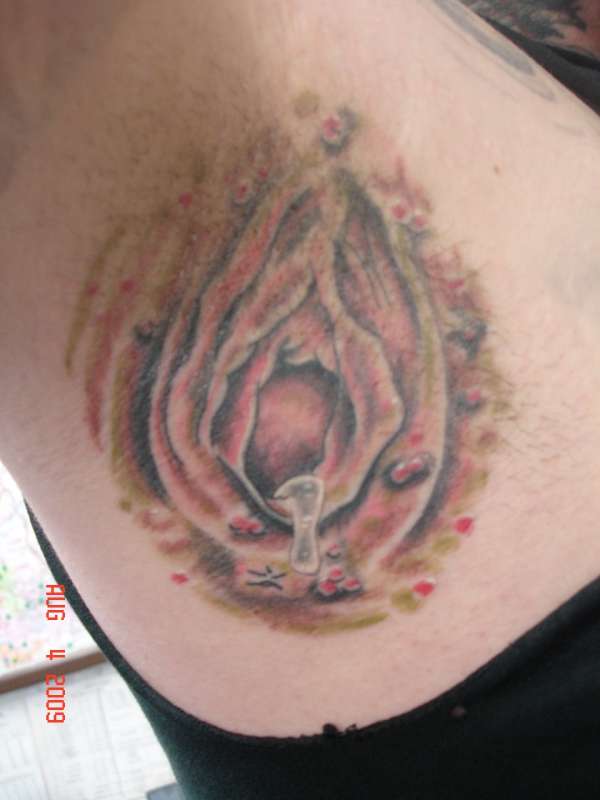 filthy pussy tattoo
