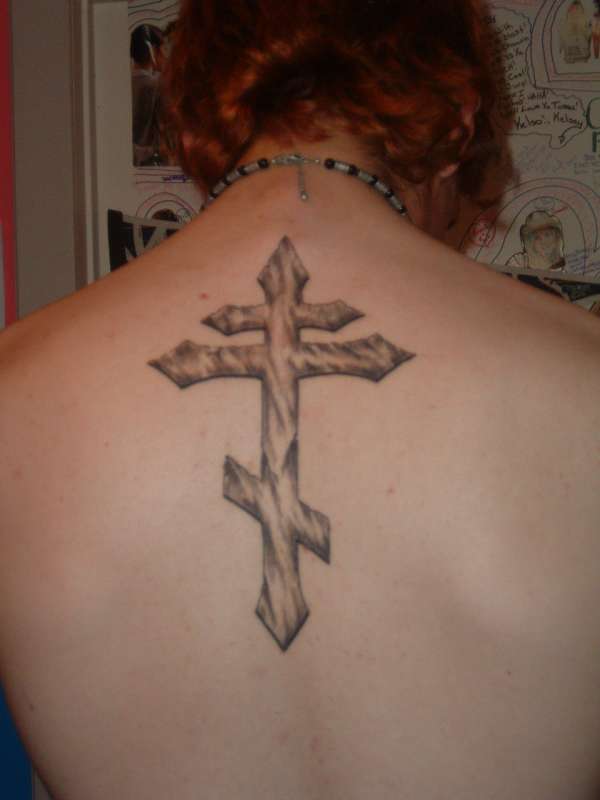 Ukrainian Cross tattoo