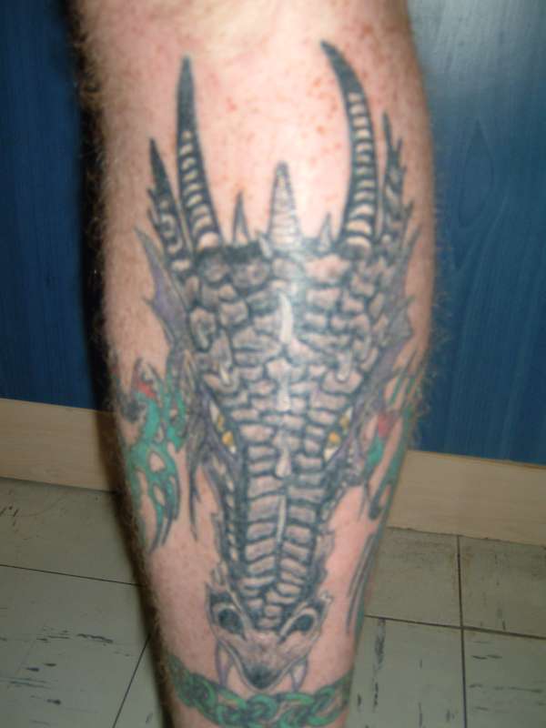 Front of My Left Leg tattoo