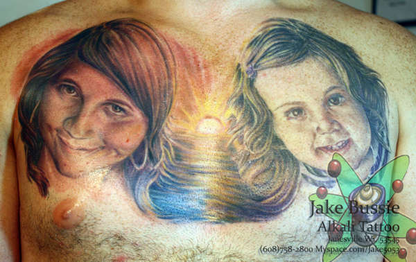Jeff's daughters tattoo