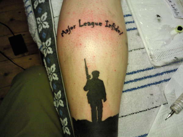 major league infidel tattoo