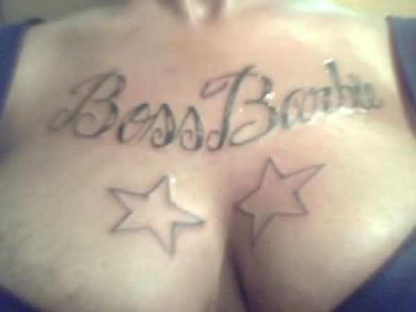 BOSS BARBIE 01 tattoo
