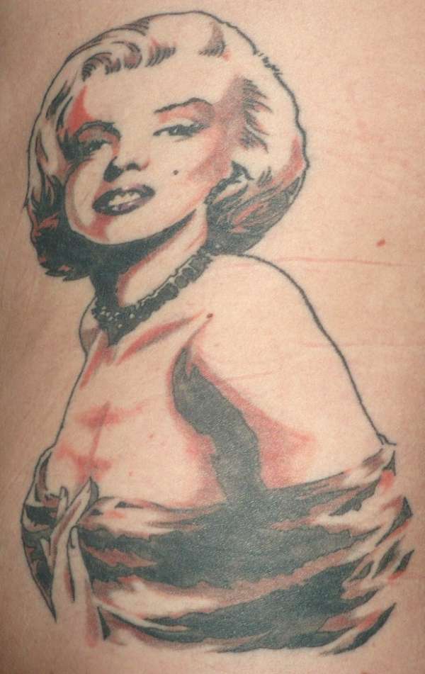 Marilyn Monroe tattoo