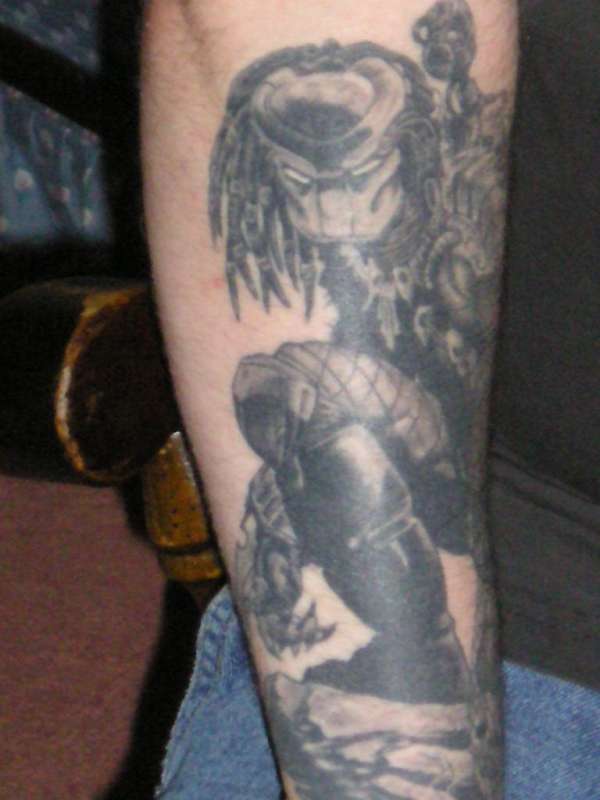 Predator (Healed) tattoo