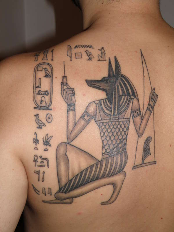 anubis tattoos