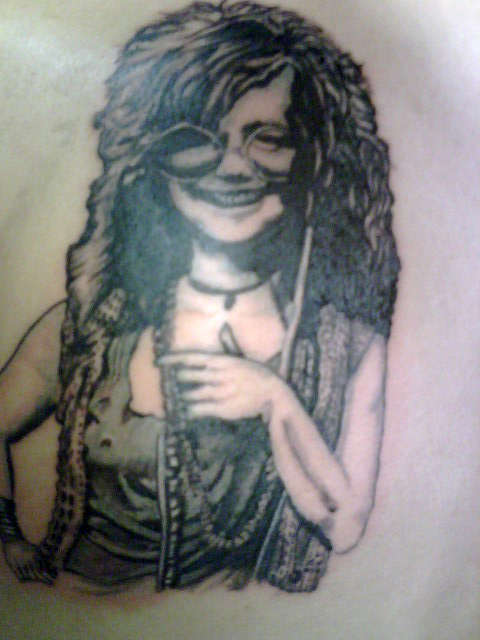 Janis Joplin tattoo