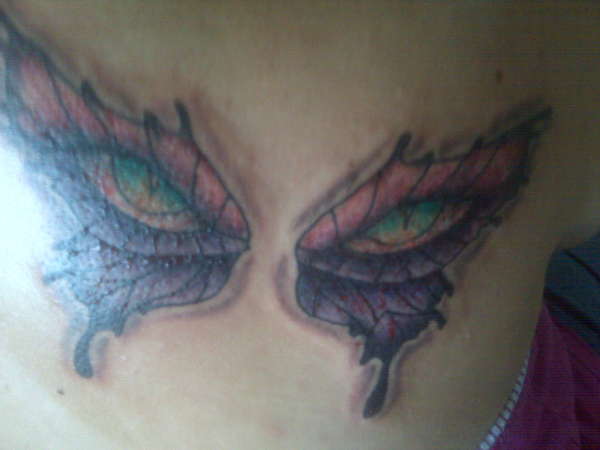 ma butterfly tat done today tattoo