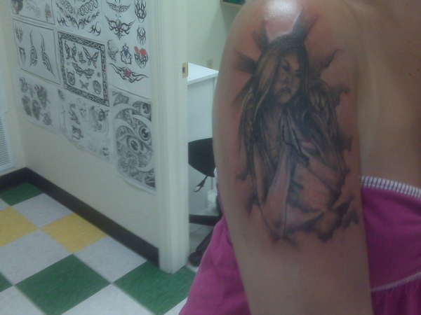 my angel tat tattoo